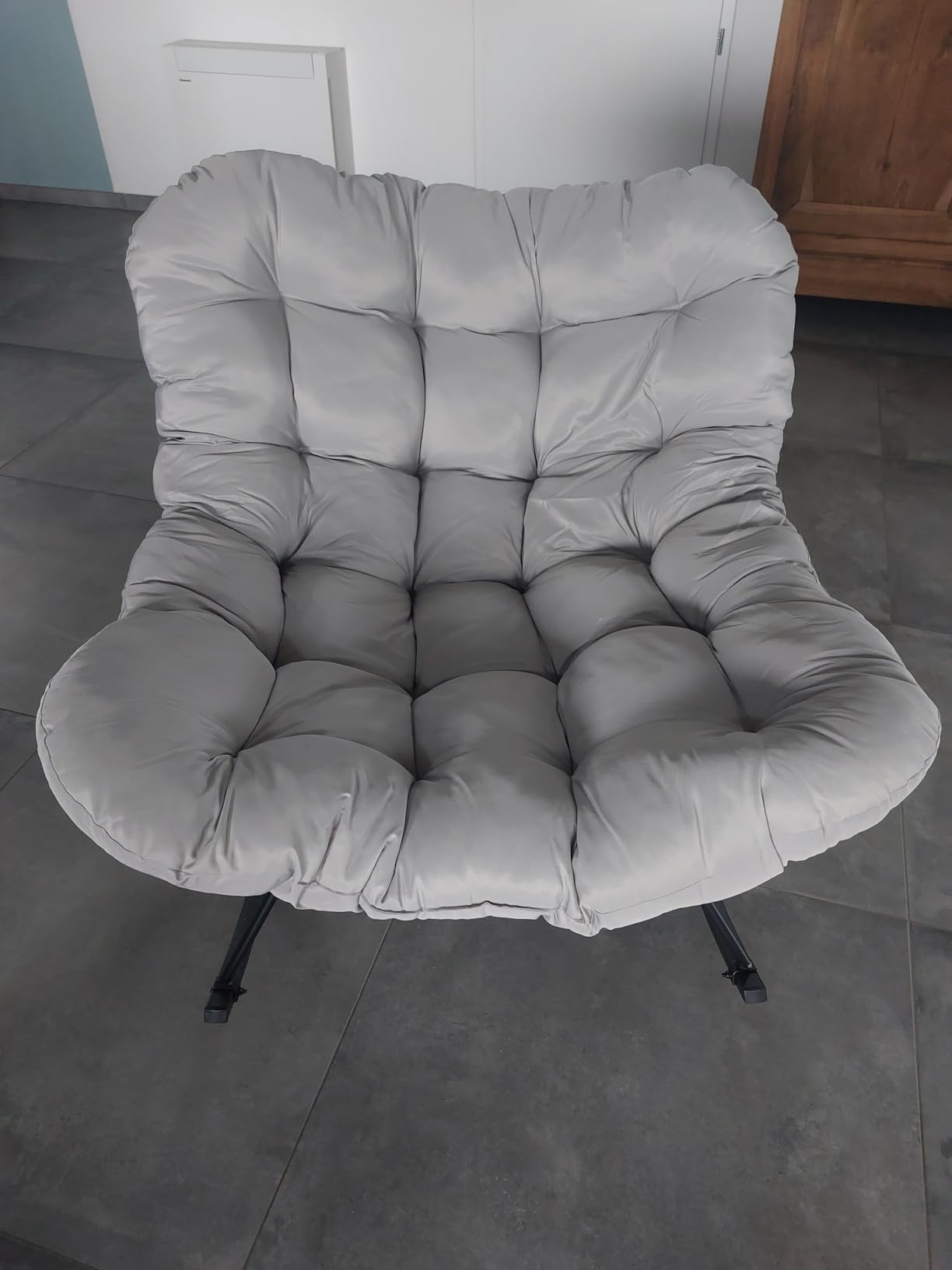 Sedia a dondolo lounge con cuscino Cloud Comfort